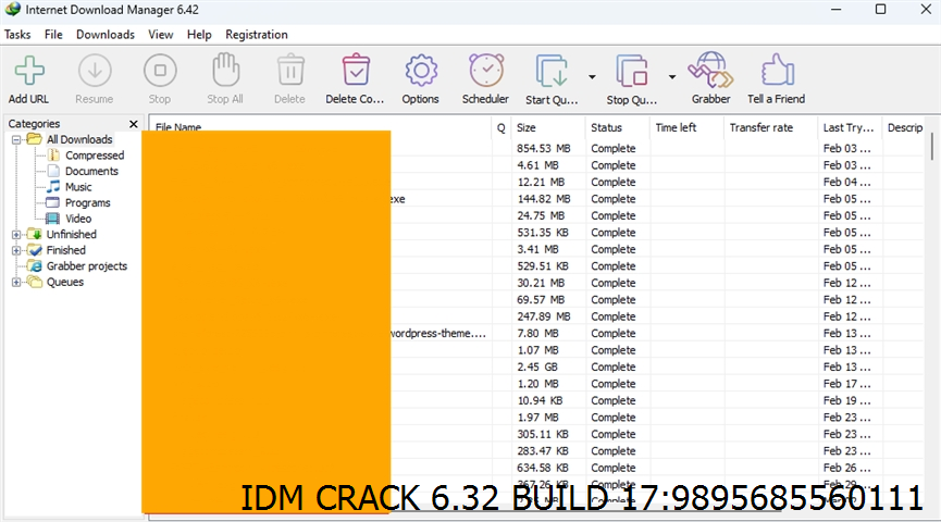 Idm Crack 6.32 Build 17 Screenshot