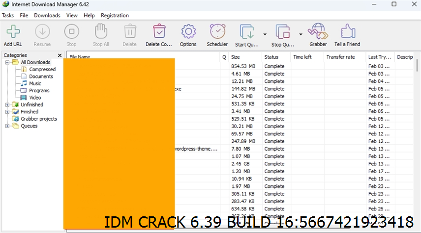 Idm Crack 6.39 Build 16 Screenshot