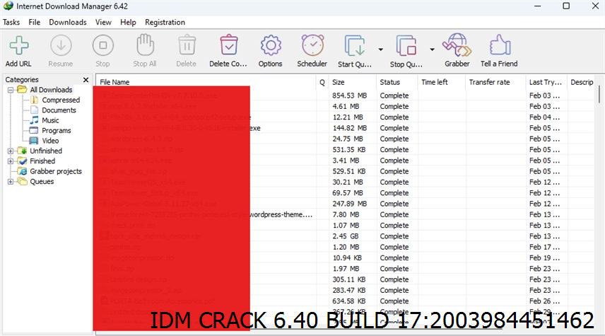 Idm Crack 6.40 Build 17 Screenshot